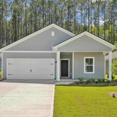 Find your perfect fit at Retreat at New Riverside a house with a garage